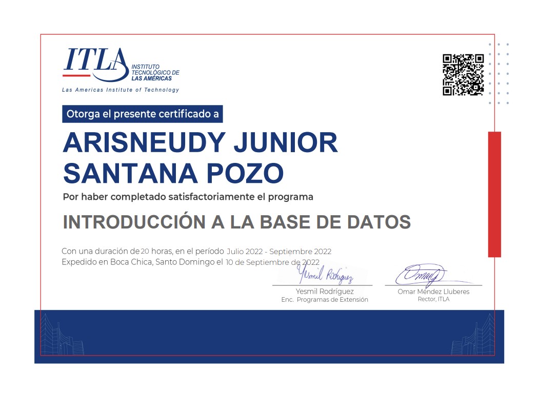 Introduction to Databases